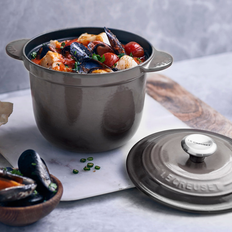 Le Creuset Cast Iron Rice Pot | Oyster Grey