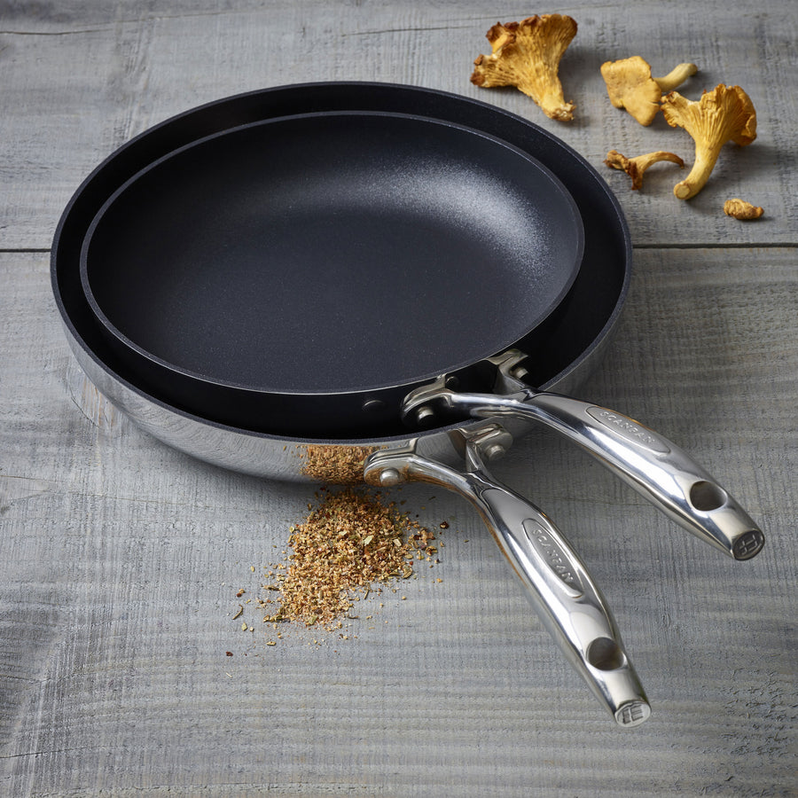 Scanpan HAPTIQ 2 Piece Fry Pan Set — KitchenKapers
