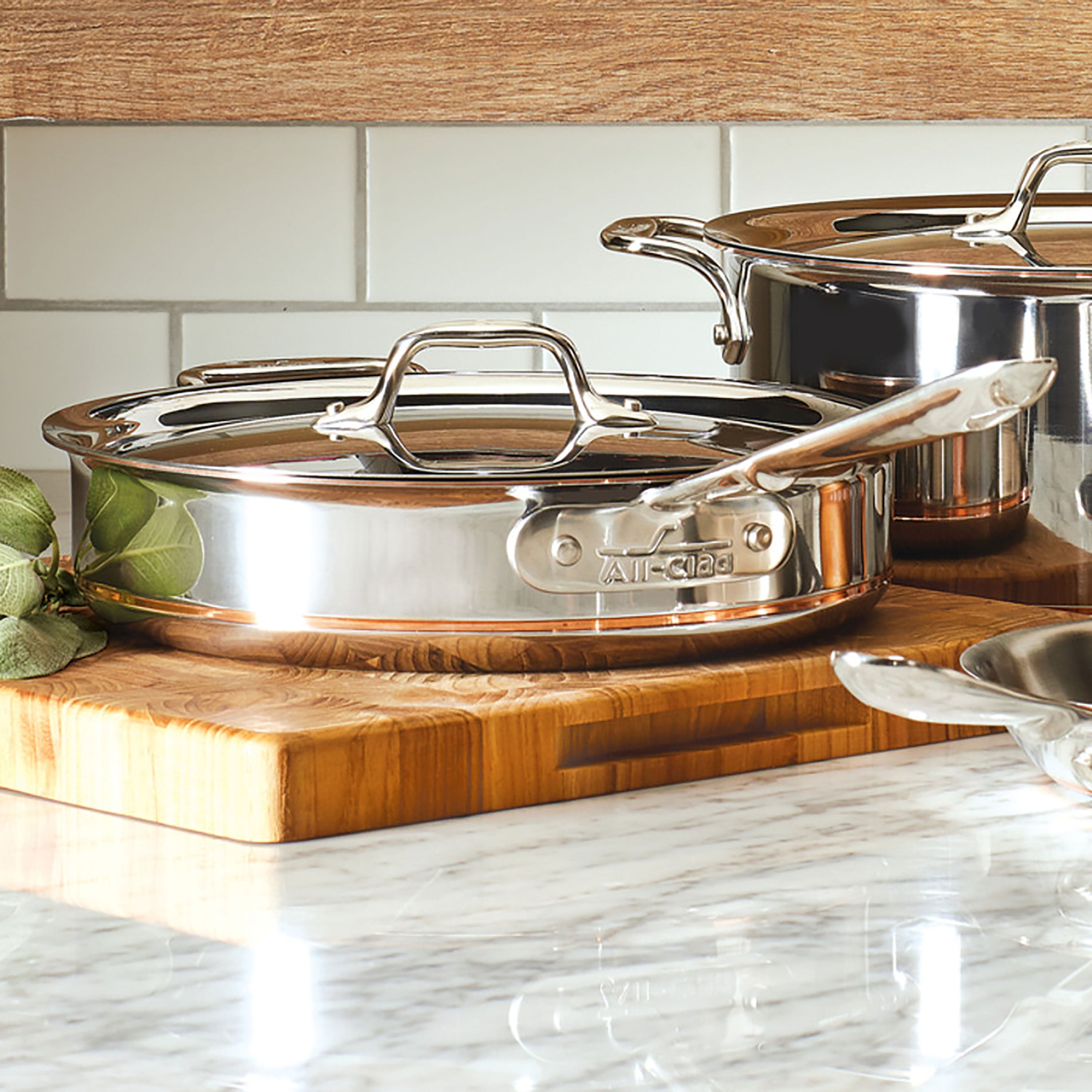 All-Clad Copper Core Saute Pan - 3-quart – Cutlery and More
