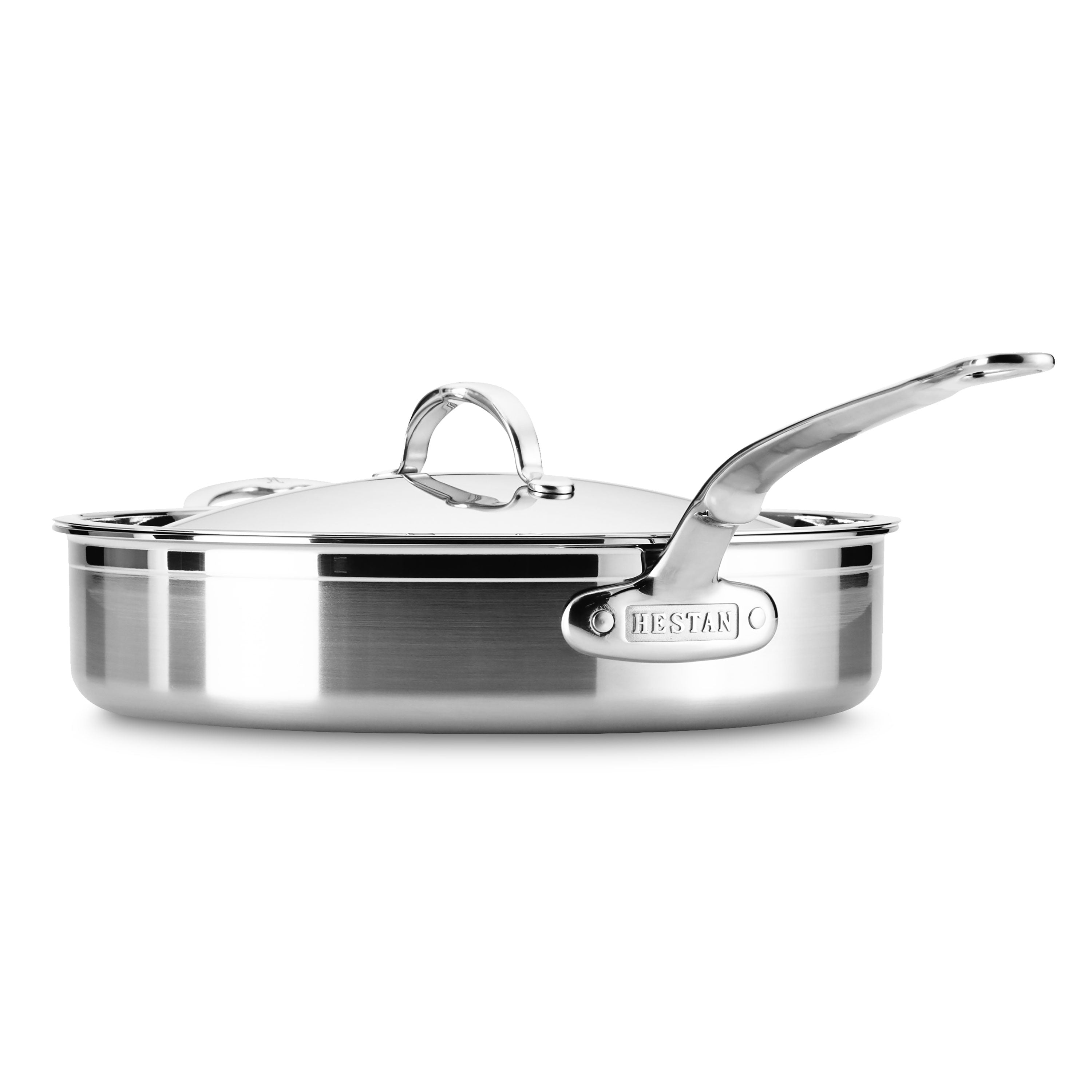 Hestan ProBond Saute Pan - 5-quart Stainless Steel