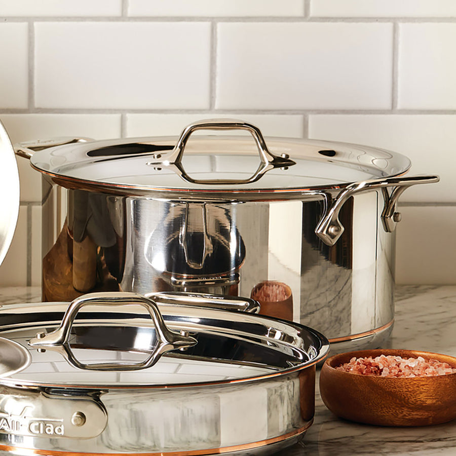 All-Clad Stainless Steel 8 qt. Stock Pot - Kitchen & Company