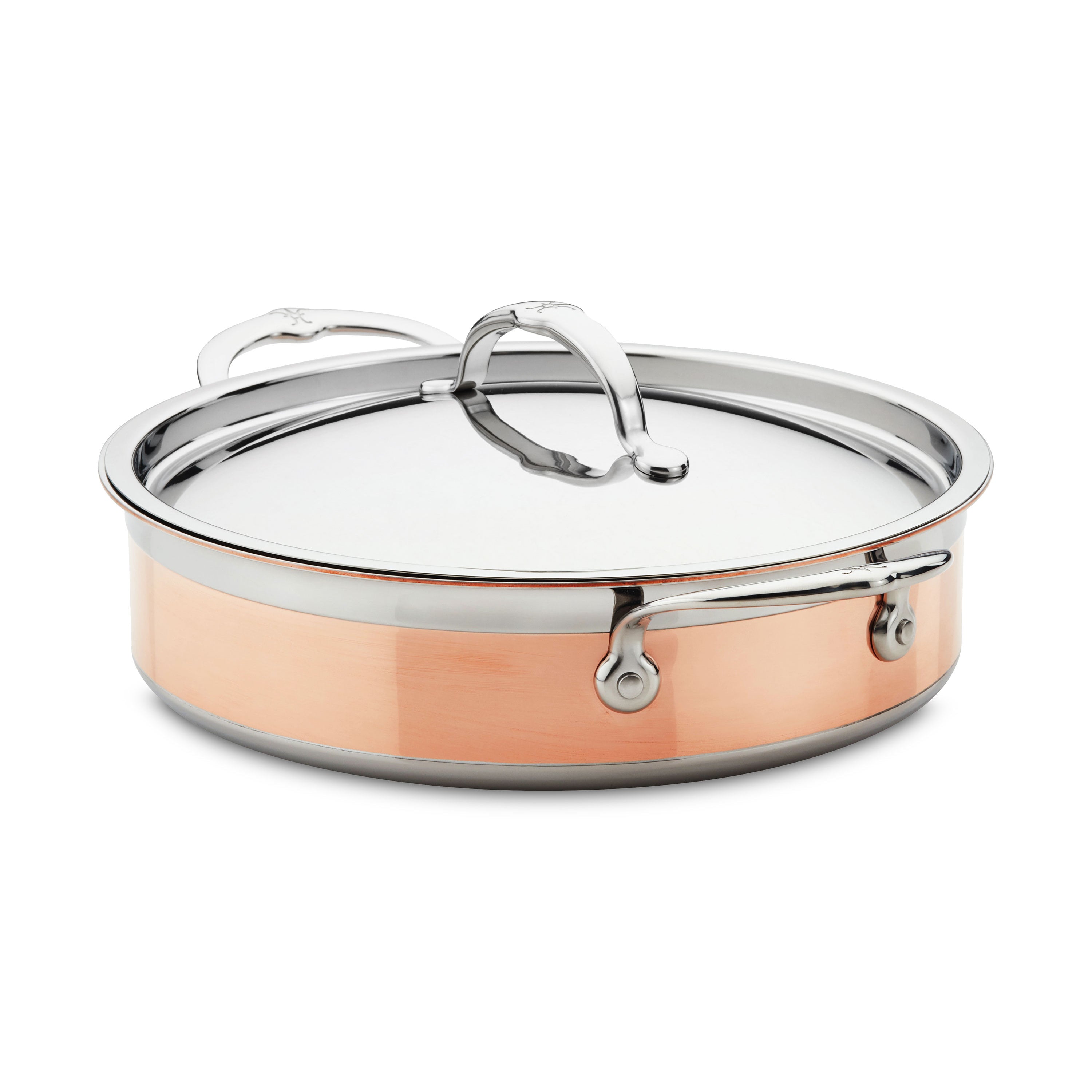 Hestan CopperBond Sauteuse - 3.5-quart Induction Copper Pan