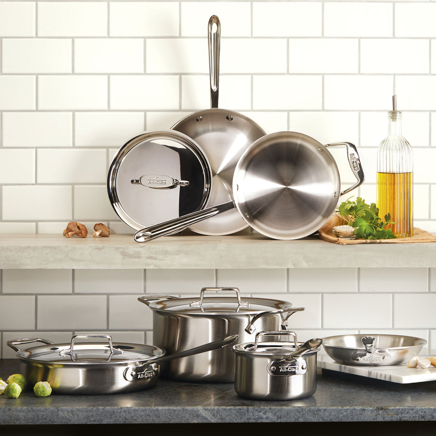 All-Clad d5 Brushed Stainless 5.5-quart Dutch Oven
