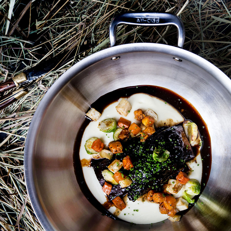 All-Clad d5 Brushed Stainless 5.5-quart Dutch Oven