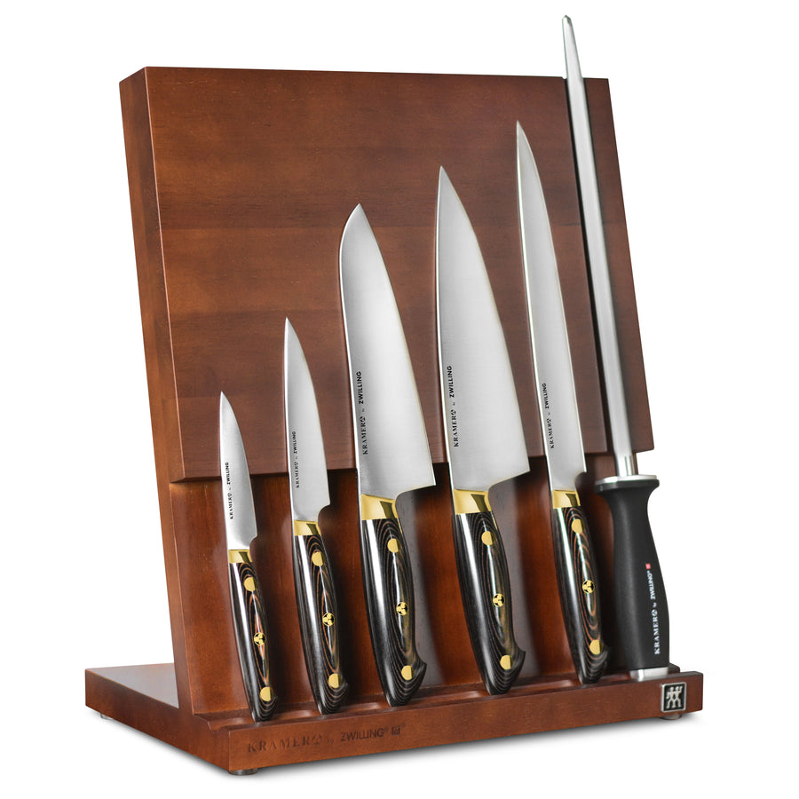 Kramer Carbon 2.0 7 Piece Magnetic Easel Knife Block Set