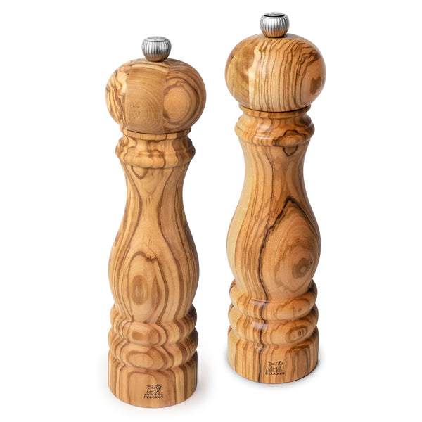 Peugeot Fidji Olivewood Salt & Pepper Mill Set – Cutlery and More