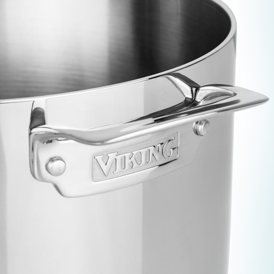 Viking 12-quart Tri-Ply Stainless Steel Stock Pot