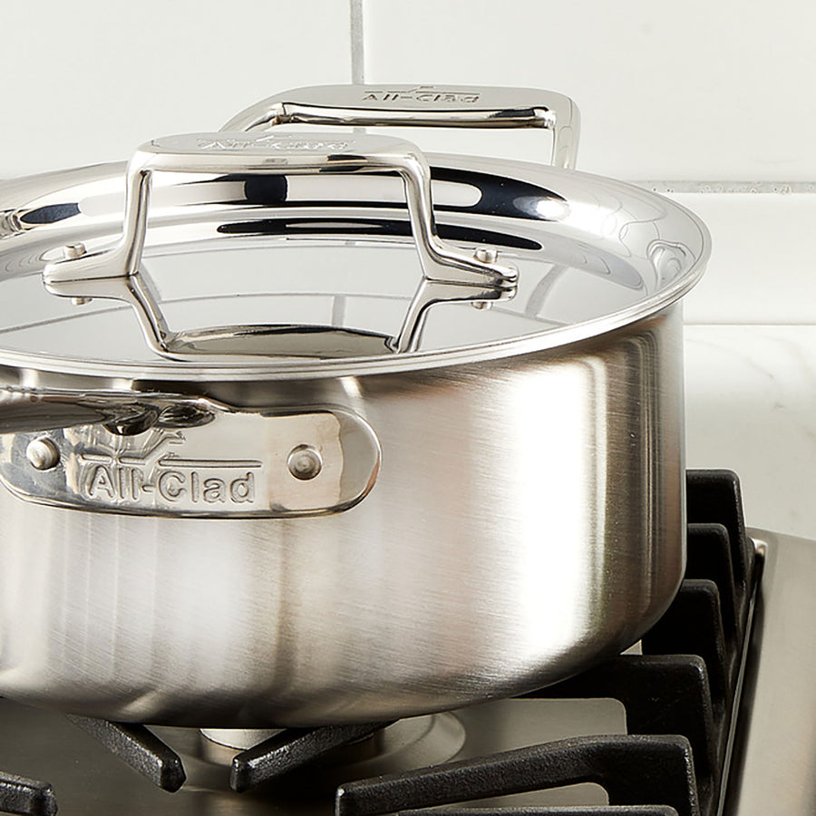 All-Clad Brushed Stainless D5 Cookware 