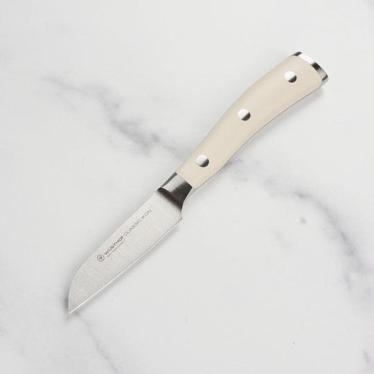 Wusthof Classic Ikon Creme 3" Flat Cut Paring Knife