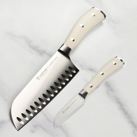 Wusthof Classic Ikon Creme 2 Piece Asian Knife Set