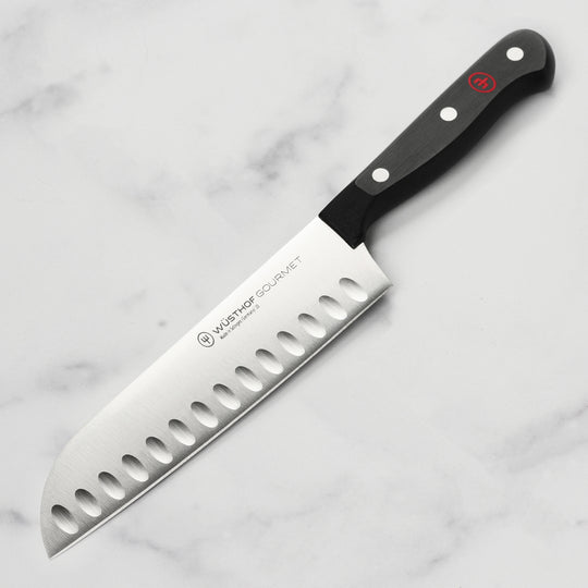 Wusthof Gourmet 7" Hollow Edge Santoku Knife