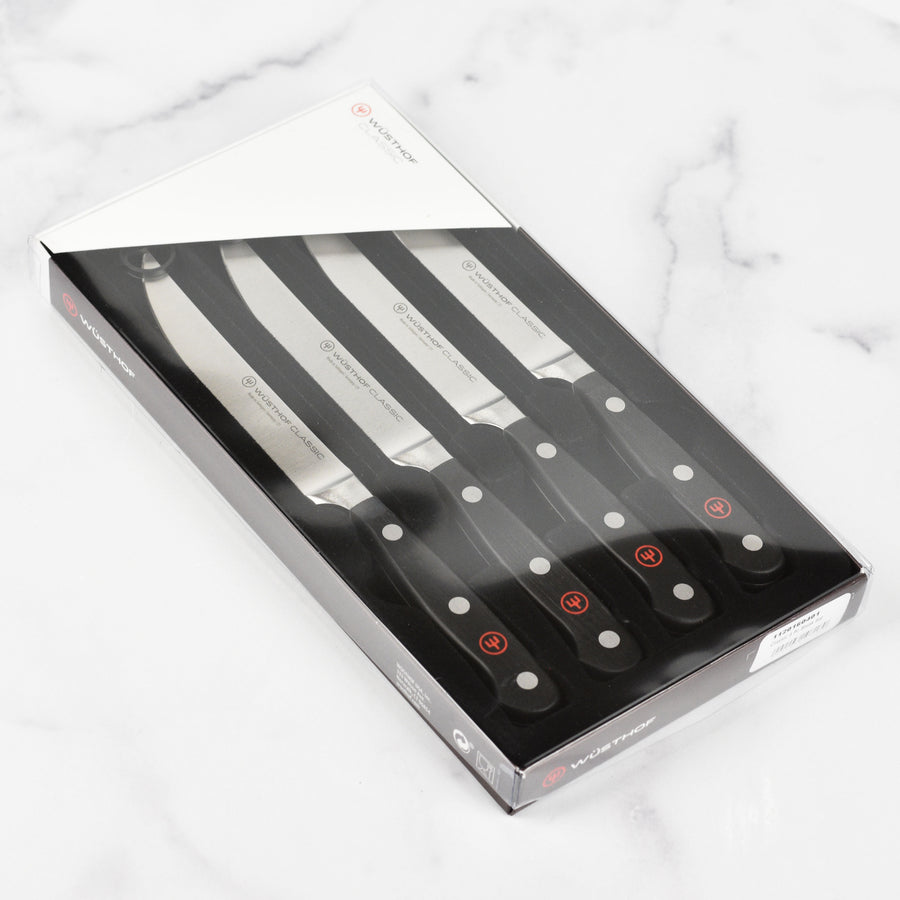 Wusthof Classic 4 Piece Steak Knife Set – the international pantry