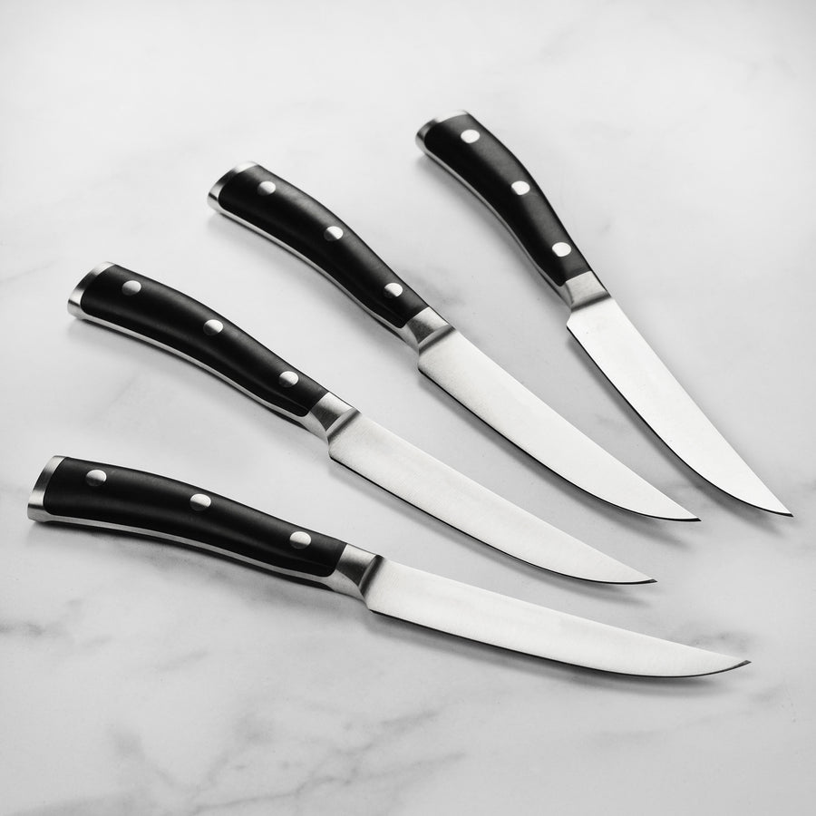 Professional 4 Piece Stainless Steel Steak Knife Sharp Chef Knives Kitchen  Tool