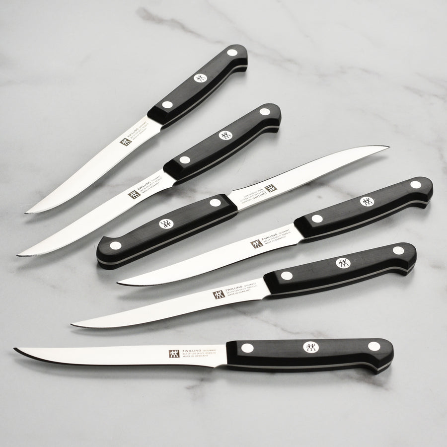 Zwilling J.A. Henckels Gourmet 6-Piece Steak Knife Set
