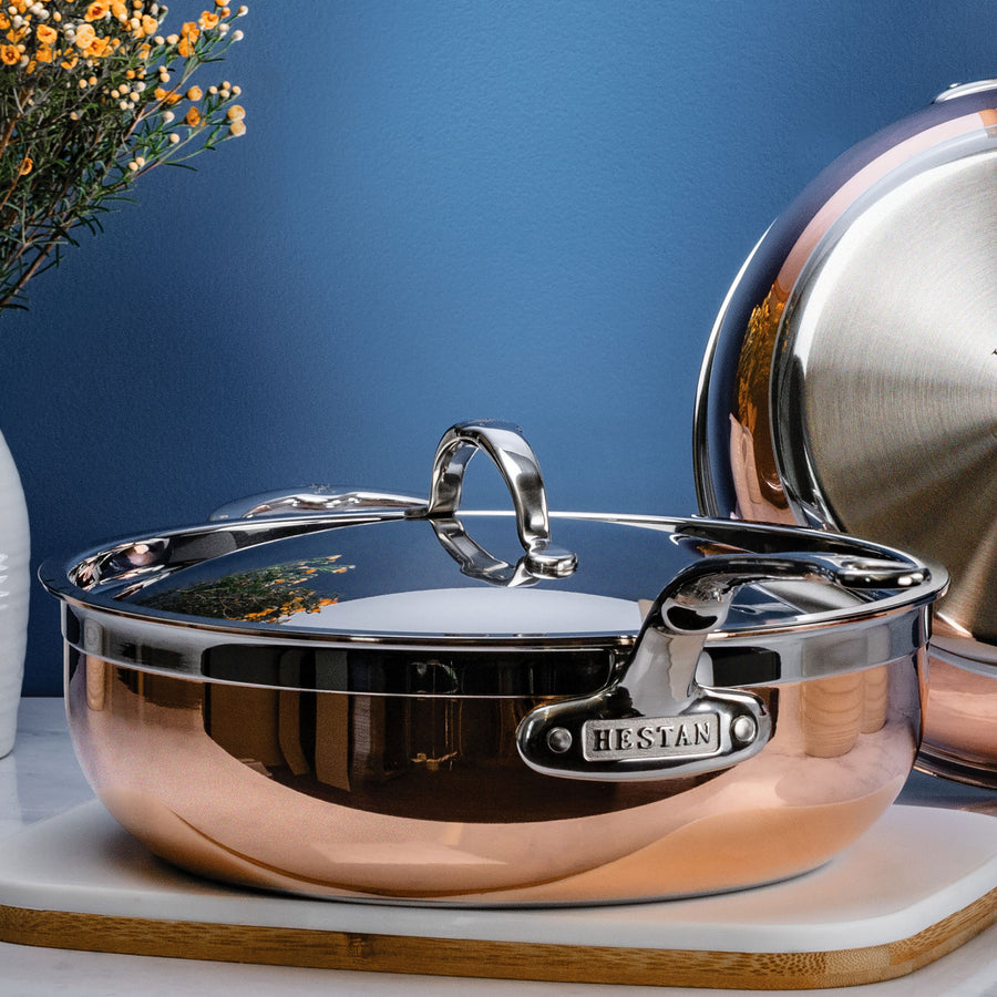 Hestan CopperBond 3.5-quart Induction Copper Essential Pan