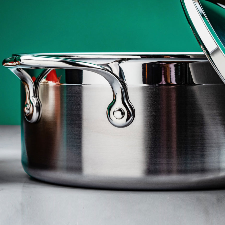 Hestan ProBond Forged Stainless Steel - 8 Qt Covered Stock Pot