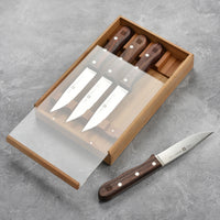 Zwilling J.A. Henckels Steakhouse 4 Piece Jumbo Steak Knife Set -  KnifeCenter - 39134-000