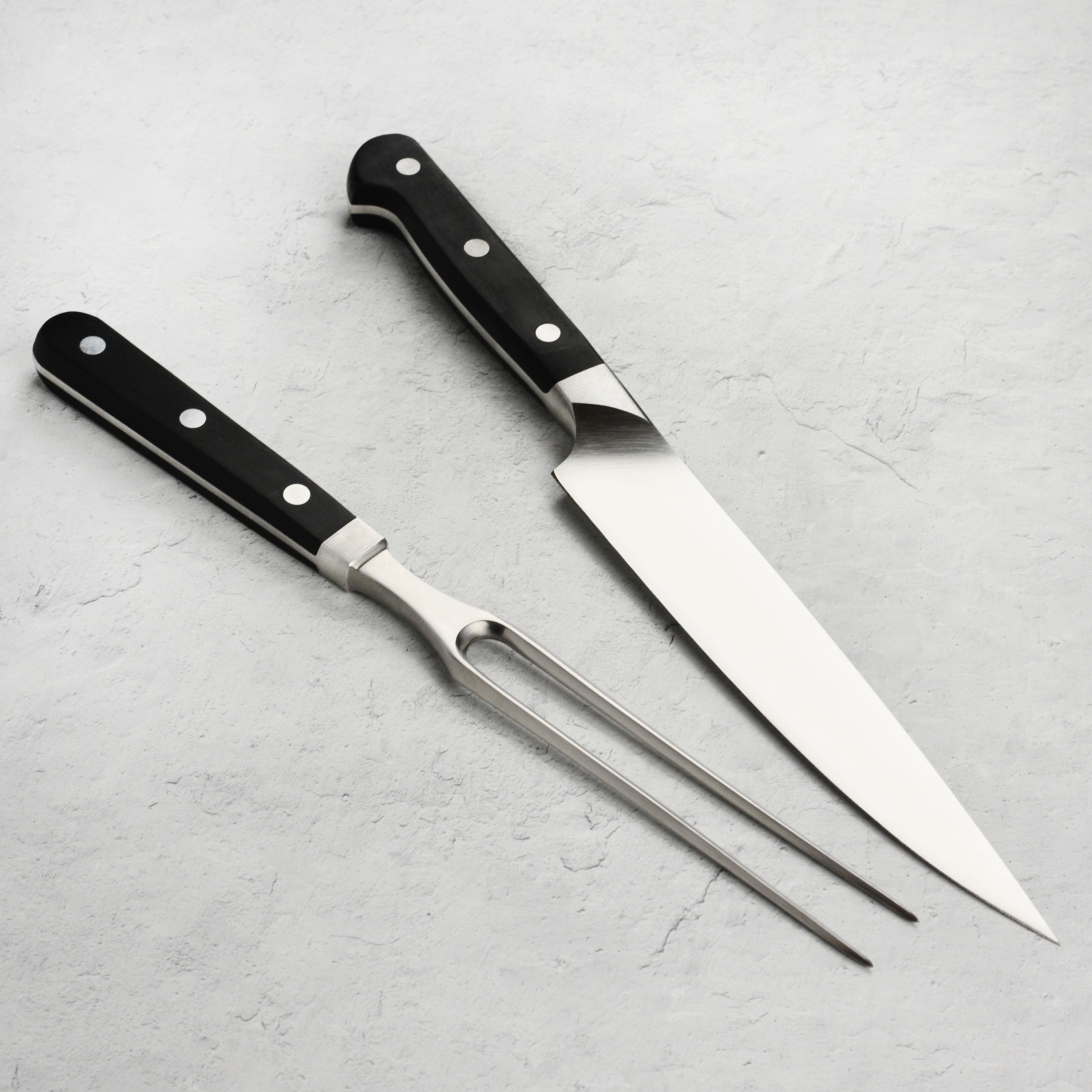 Zwilling Pro Carving Knife & Fork Set with Case Cutlery and More