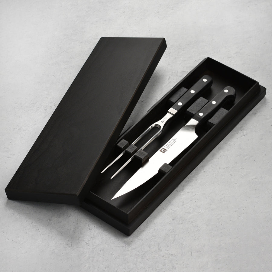Zwilling Pro 2 Piece Carving Set with Case