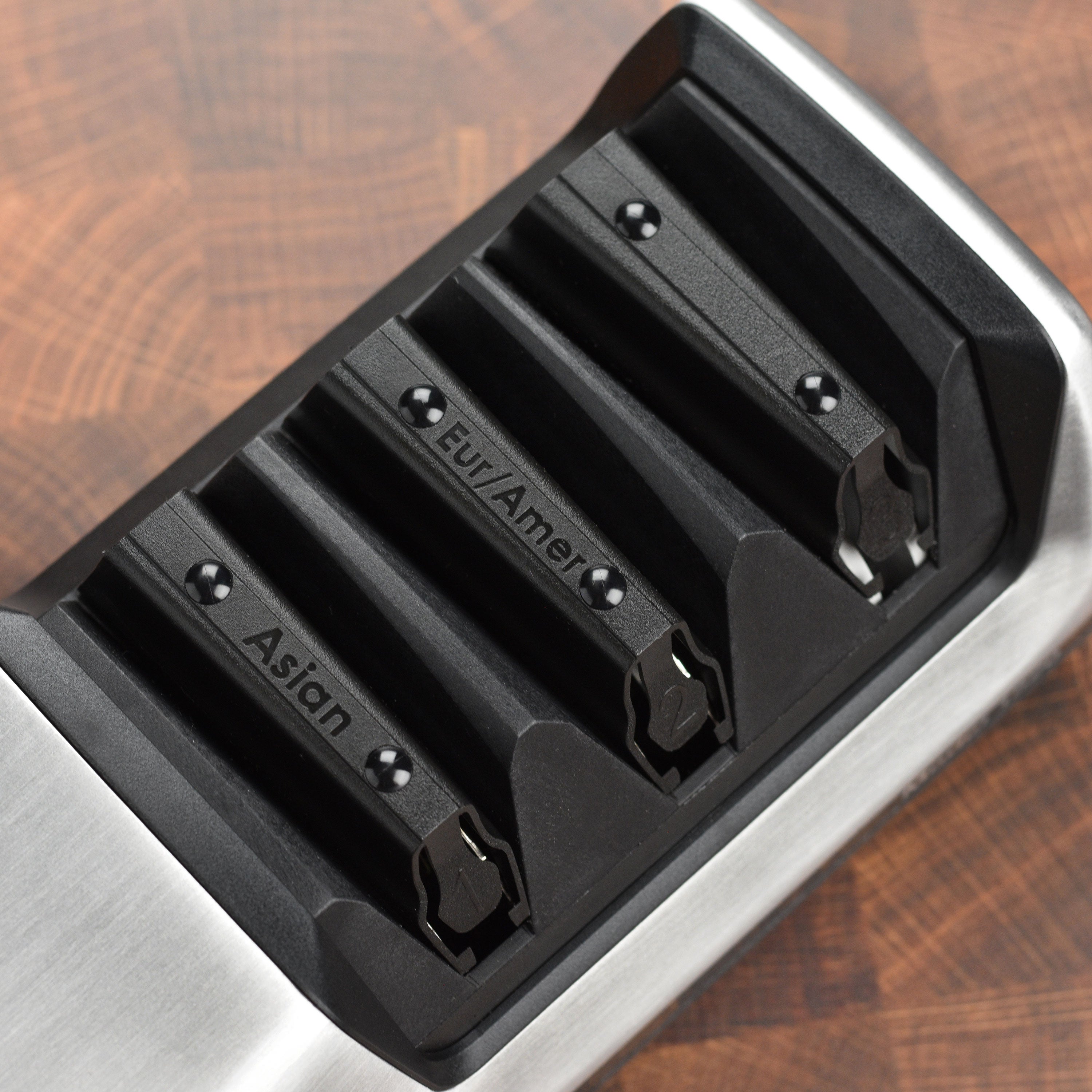 Chef's Choice 1520 Electric Knife Sharpener Brushed Metal Cutlery