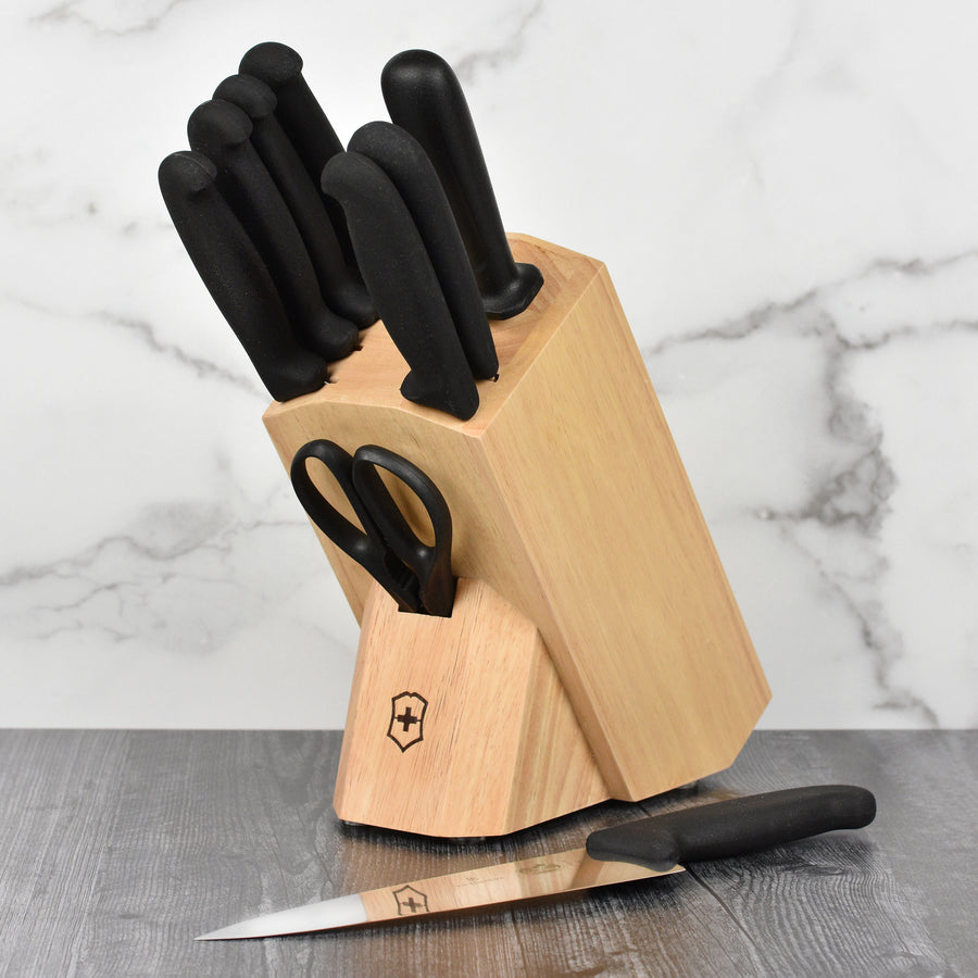 Victorinox kitchen knives block 8 pieces