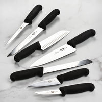 Victorinox Fibrox 3-Piece Kitchen Knife Set Black - Blade HQ