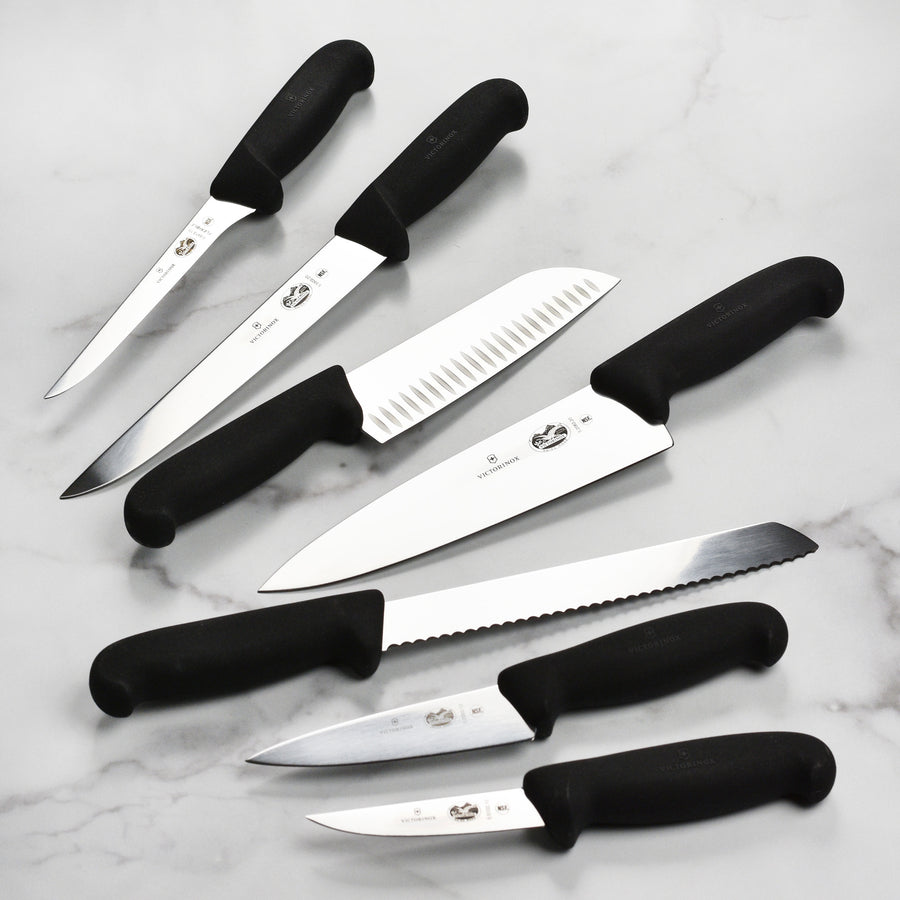 Victorinox Fibrox Pro Knife Set - 10 Piece with Block – Cutlery