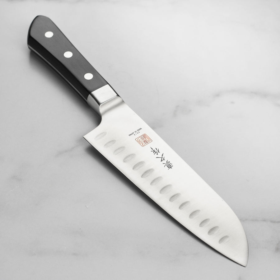MAC Professional 6.5" Hollow Edge Santoku Knife