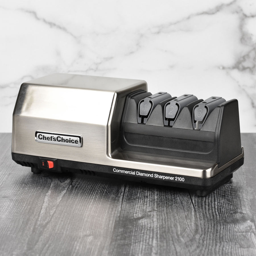 Commercial Electric Knife Sharpener I Chef'sChoice Model 2100 - Default  Title - Chef's Choice by EdgeCraft