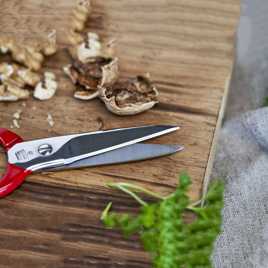 Zwilling J.A. Henckels Red Kitchen Shears - Forged Stainless – Cutlery and  More