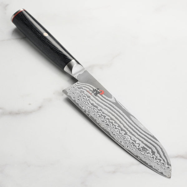 CMJ ハイビスカスパンチ　M15 Miyabi Kaizen II Santoku Knife - 7