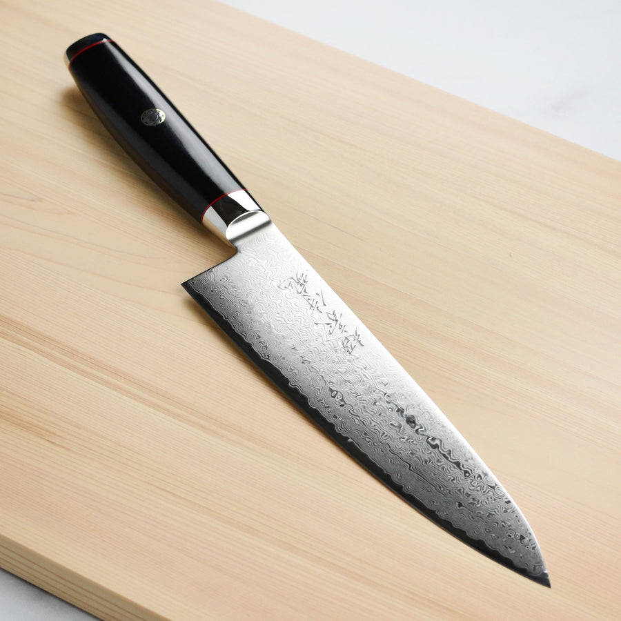 Yaxell Ypsilon 8" Chef's Knife with Magnetic Wooden Sheath