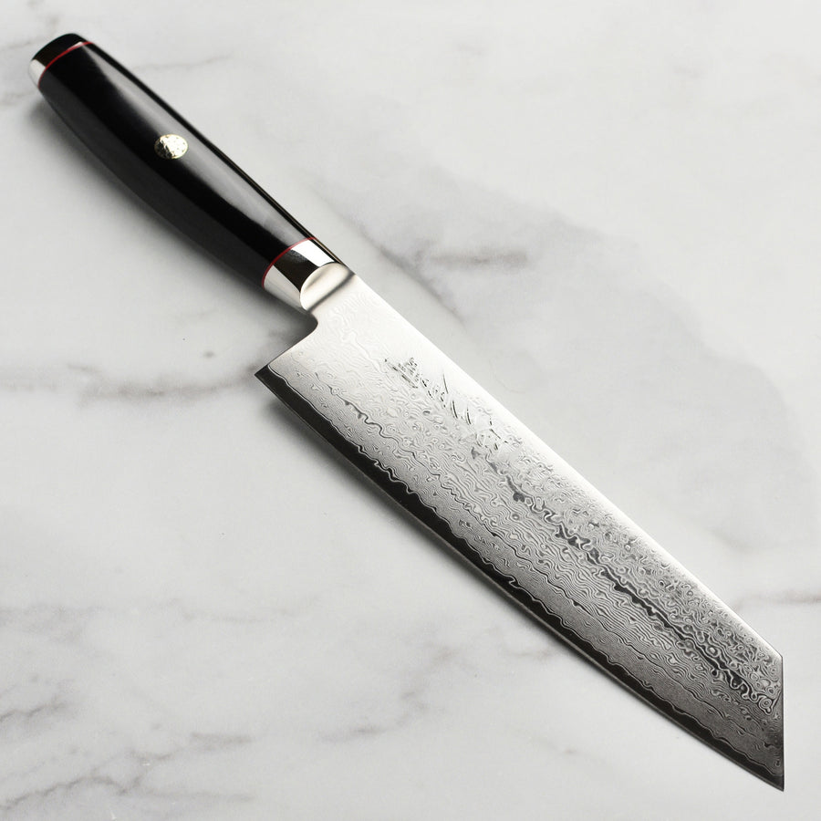 Yaxell Ypsilon SG2 8" Kiritsuke Knife with Magnetic Wooden Sheath