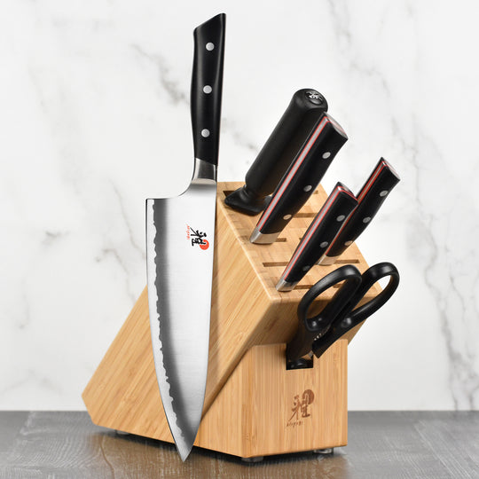 Miyabi Evolution 7 Piece Knife Block Set