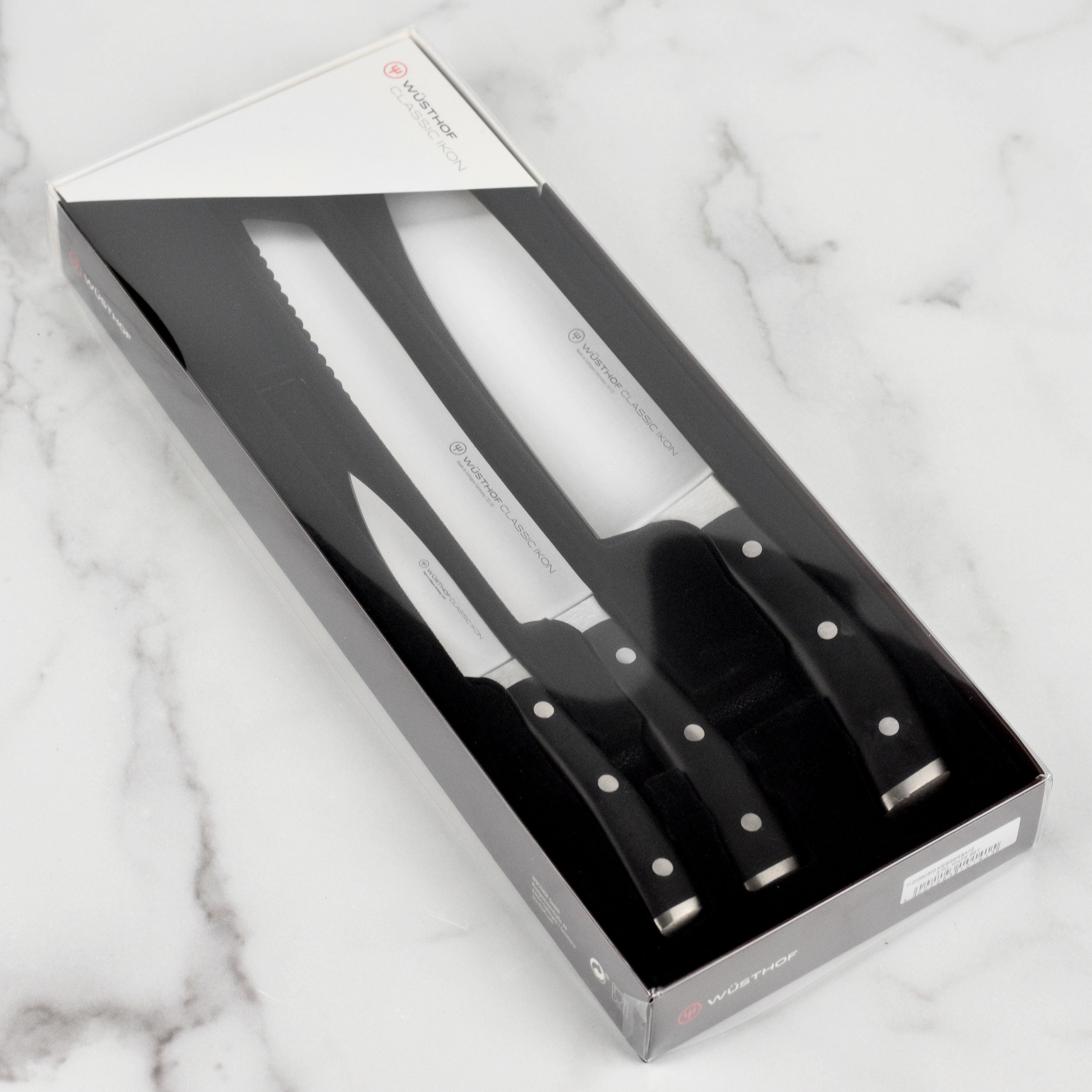 Wusthof Classic Ikon Knife Set 3 Piece Cutlery And More