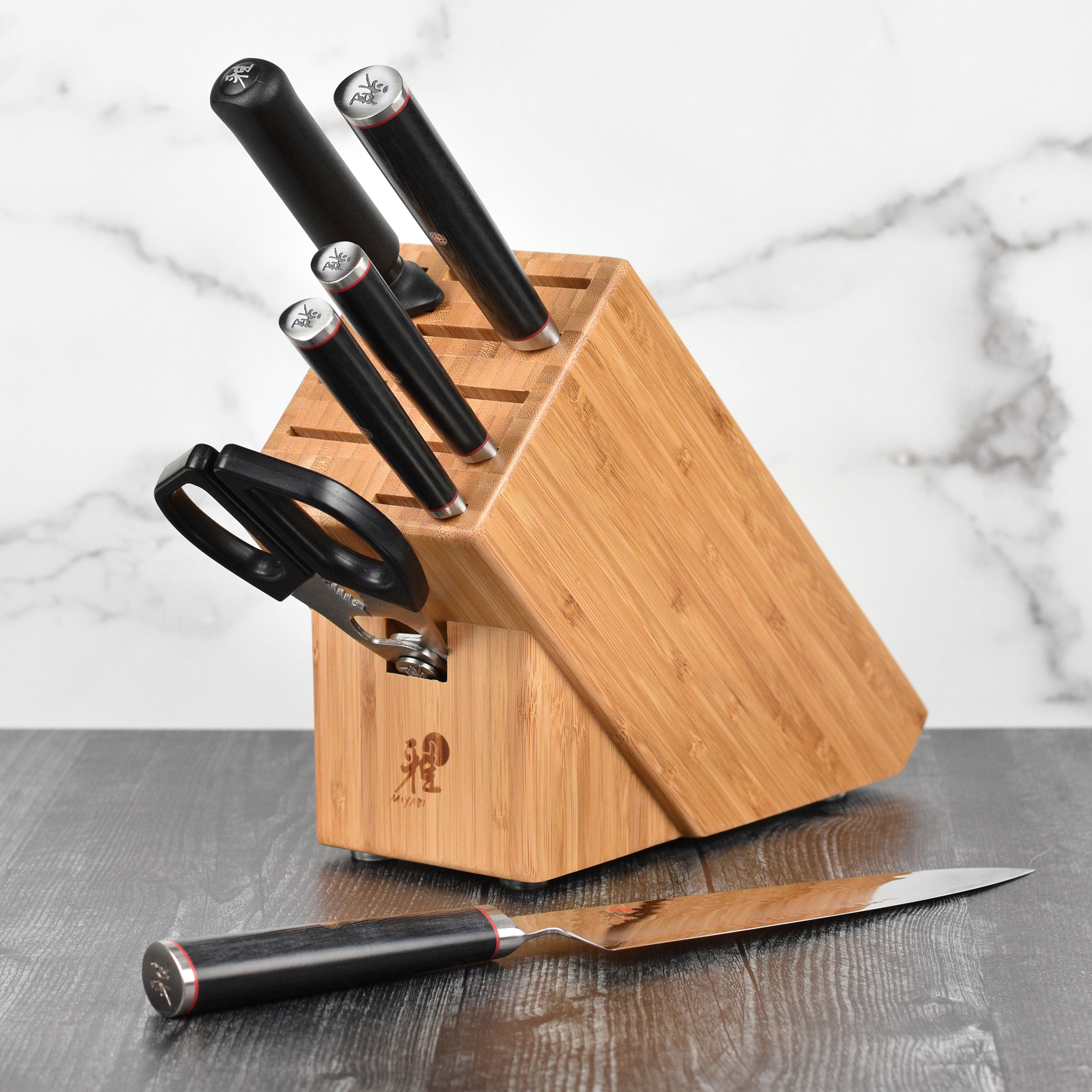 Miyabi Mizu SG2 Knife Block Set - 7 Piece – Cutlery and More