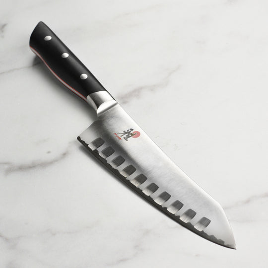 Miyabi Evolution 7" Hollow Edge Rocking Santoku Knife