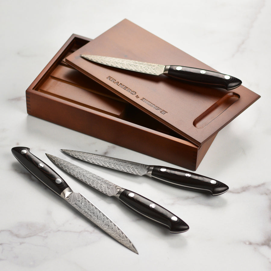 Modern America - Steak Knife Set Of 12 With Chest