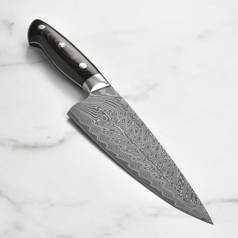 Bob Kramer Chef's Knife - 8 Stainless Damascus by Zwilling