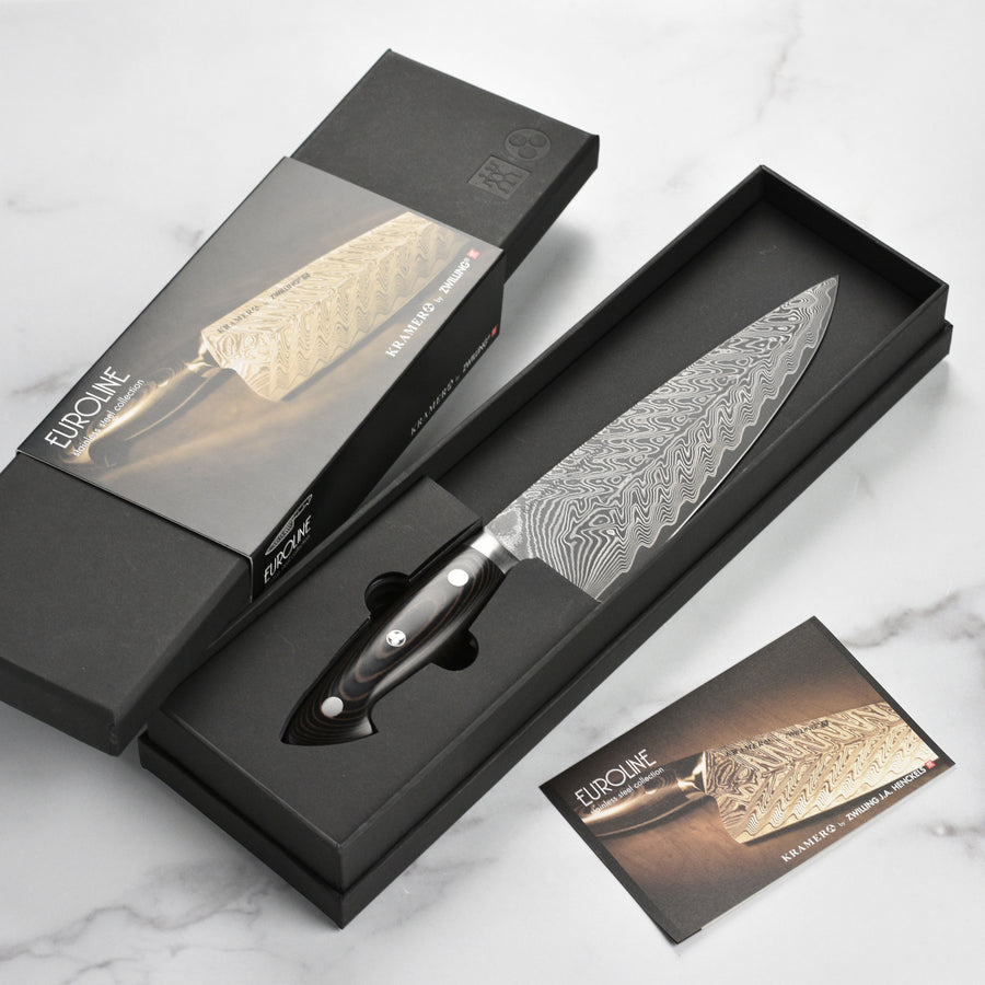 Stainless Damascus 6 Chef's Knife by Zwilling J.A. Henckels - Kramer Knives
