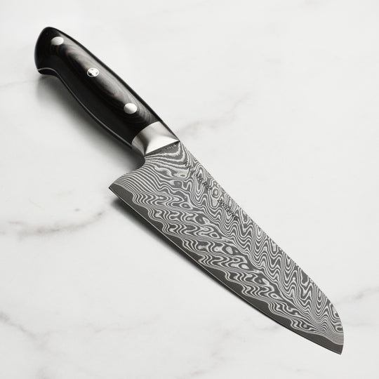 Kramer Stainless Damascus 7" Santoku Knife
