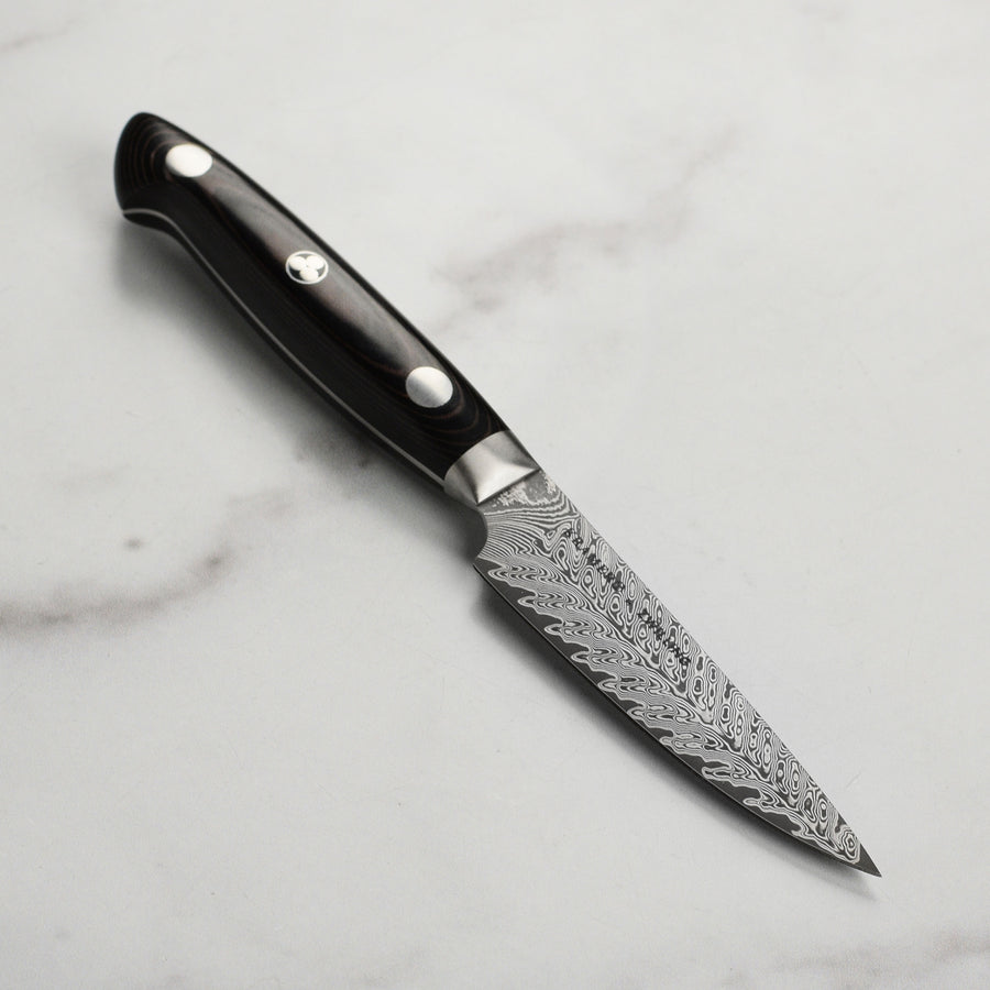MOST-LOVED】Sharp Chef 3.5 Inch Damascus Paring Knife VG10 Steel