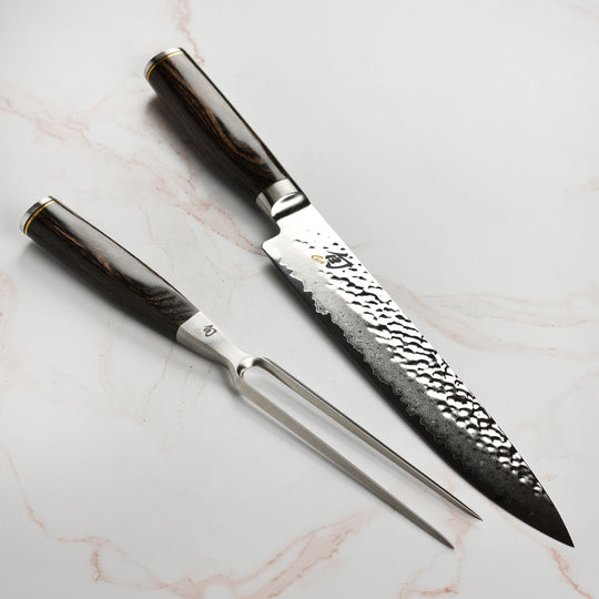 Shun Premier 2 Piece Carving Set