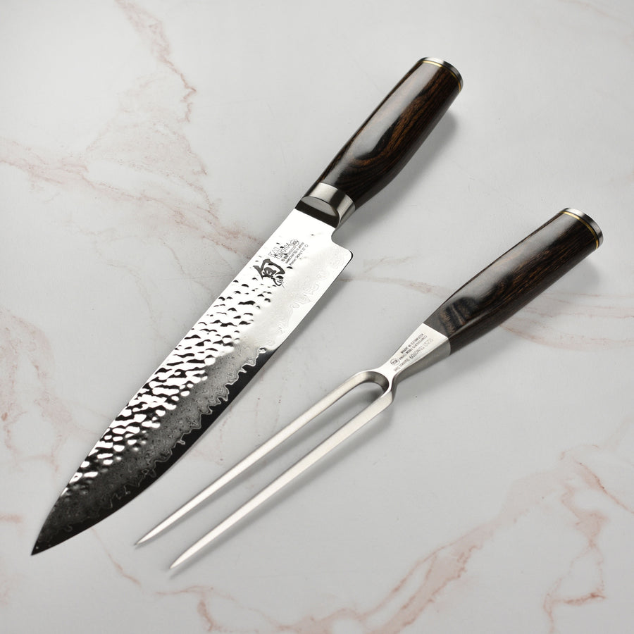 Premier Series Brisket Knife & Carving Fork Set