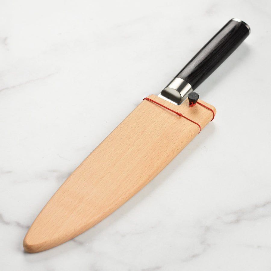 XYJ Portable 8 Inch Knife Sheath Santoku Slicing Chefs Knives
