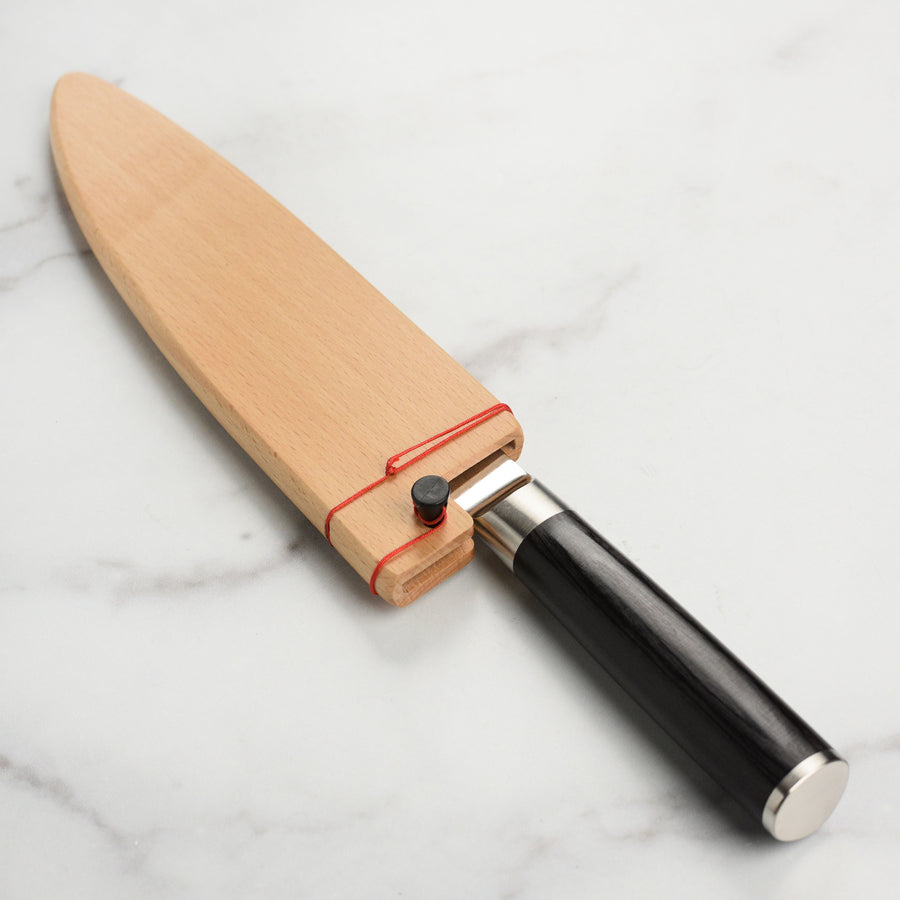 8 inch Chef Knife Blade Sheath Saya Tapered Guard Chef knife Case Cover Bag