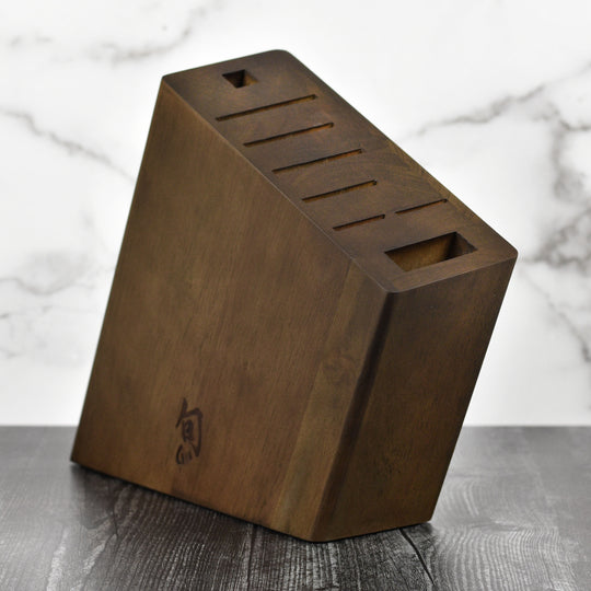 Shun 8 Slot Angled Knife Block