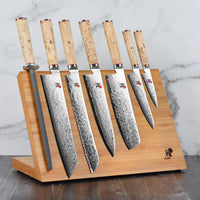 Miyabi Birchwood Magnetic Easel Knife Set - 8 Piece – Cutlery and More