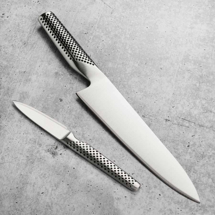 Global 2 Piece Chef's Starter Knife Set