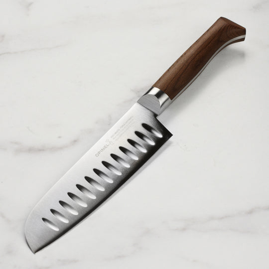 Opinel Forged 1890 7" Hollow Edge Santoku Knife